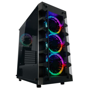 LC-Power Gaming 709B Solar_System_X Midi Tower ohne Netzteil schwarz
