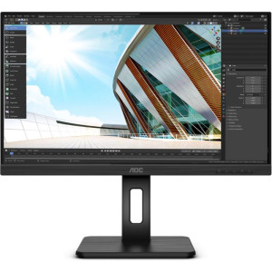 23,8" (60,47cm) AOC Q24P2Q schwarz 2560x1440 1x DisplayPort 1.2 / 1xHDMI 1.4 / 1xVGA