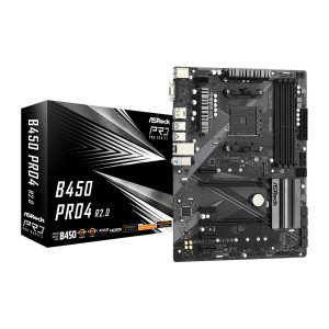 ASRock B450 Pro4 R2.0 So.AM4 Dual Channel DDR4 ATX Retail