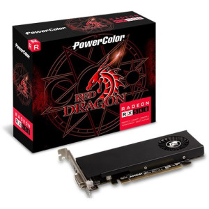 4GB PowerColor Radeon RX 550 Red Dragon LP Aktiv PCIe 3.0 x16 (x8) (Retail)