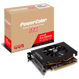 4GB PowerColor Radeon RX 6500 XT ITX Aktiv PCIe 4.0 x16 (x4) (Retail)