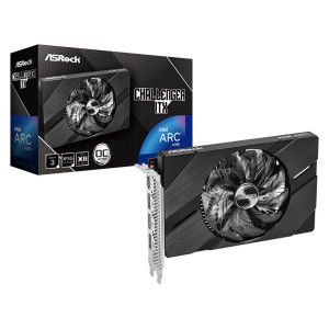 6GB ASRock ARC A380 Challenger ITX OC Aktiv PCIe 4.0 x16 (x8) (Retail)