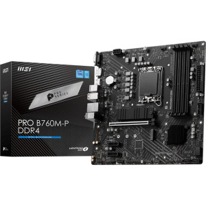 MSI PRO B760M-P Intel B760 So. 1700 DDR µATX Retail