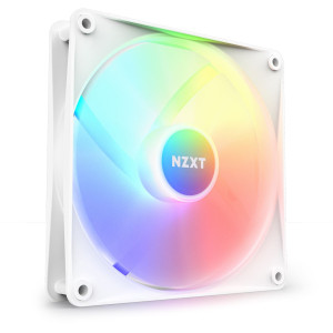 NZXT F Series F140 RGB 140x140x26mm 500-1500 U/min 34.48 dB(A) weiß