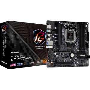 ASRock B650M PG Lightning AMD B650 So.AM5 DDR mATX Retail