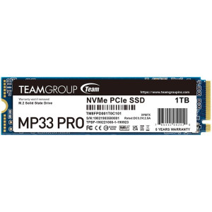 1TB TeamGroup MP33 Pro M.2 2280 PCIe 3.0 x4 3D-NAND TLC (TM8FPD001T0C101)