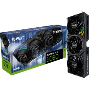 16GB Palit GeForce RTX 5080 GamingPro Aktiv PCIe 5.0 x16 1xHDMI 2.1b / 3xDisplayPort 2.1b (Retail)