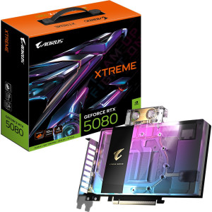 16GB Gigabyte GeForce RTX 5080 AORUS Xtreme Waterforce WB Aktiv PCIe 5.0 x16 1xHDMI 2.1b / 3xDisplayPort 2.1b (Retail)