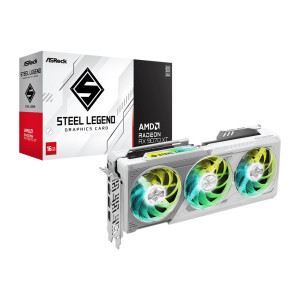 16GB ASRock Radeon RX 9070 XT Steel Legend Aktiv PCIe 5.0 x16 (Retail)