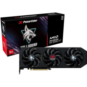 16GB PowerColor Radeon RX 9060 XT Hellhound OC Aktiv PCIe 5.0 x16 (Retail)