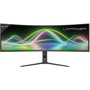 49" (124,46cm) LC-Power LC-M49QCK schwarz 5120x1440 1xDisplayPort 1.4 / 2x HDMI 2.1