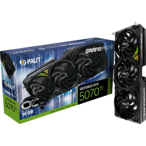 16GB Palit GeForce RTX 5070 Ti GamingPro-S OC Aktiv PCIe 5.0 x16 (Retail)
