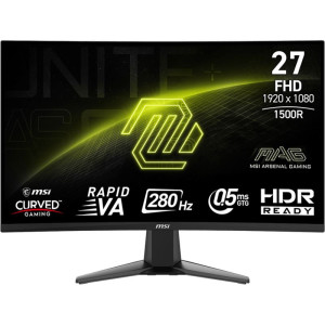 27" (68,58cm) MSI MAG 276CXFDE schwarz 1920x1080 1xDisplayPort 1.4a / 2x HDMI 2.0b
