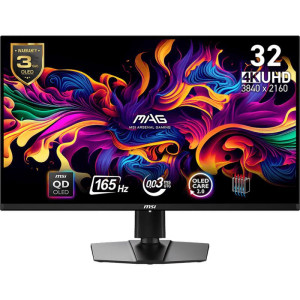 31,5" (80,01cm) MSI MAG 321UPDE QD-OLED schwarz 3840x2160 1xDisplayPort 1.4a / 1x USB-C mit Displayport / 2x HDMI 2.1