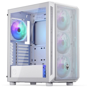 Endorfy Arx 500 white ARGB Midi Tower ohne Netzteil weiss