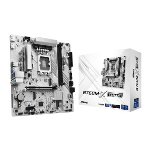 ASRock B760M-X Gen5 AMD B760 So. 1700 DDR5 µATX Retail
