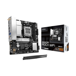ASRock B850M Rock WiFi AMD B850 So.AM5 DDR5 µATX Retail
