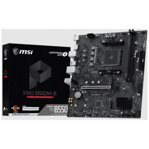 MSI PRO B550M-B AMD B550 So.AM4 DDR4 mATX Retail