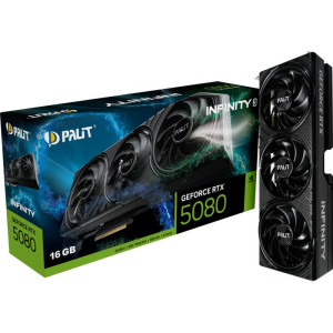 16GB Palit GeForce RTX 5080 Infinity 3 Aktiv PCIe 5.0 x16 (Retail)
