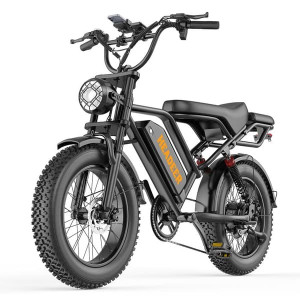 Sähköpyörä HEADEER BK20, Moottori 750W, Akka 48V 20Ah, Toimintamatka 45-80 km (Avustustila), Renkaat 20×4,0" maastokäyttöön