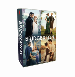 Bridgerton Kausi 1-4 DVD-boksipaketti – Romanttinen draamasarja
