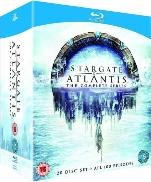Stargate Atlantis Seasons 1 to 5 Complete Collection Blu-Ray Brand New Sealed