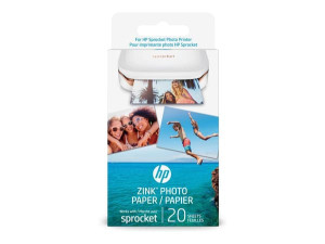 HP Zink Paper Sprocket For Luna 2x3" - 20 Pack