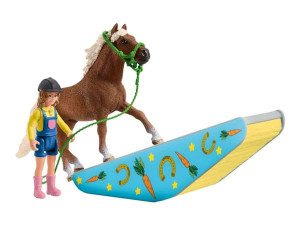 Schleich Farm World - Pony Fortitude Training - Poni Fortitude Training