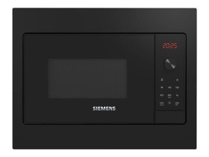 Siemens iQ300 BF523LMB3, Kiinteä, Solo-mikroaaltouuni, 20 L, 800 W, Sisäänrakennettu näyttö, LED