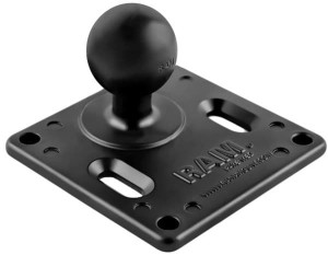 RAM Mounts VESA-levy (75x75 mm reikäkuvio) - C-pallo (1.5" ), polybagissa (RAM-2461U)