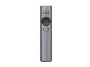 Logitech Spotlight - Esityskaukosäädin - 3 painiketta - liuskekivi