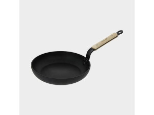 de Ostaja 8780.28, Pyöreä, Monikäyttöinen kattila, Musta, Alumiini, Ruostumaton teräs, Keramiikka, Kaasu, Halogeeni, Induktio, Suljettu levy, Ranska