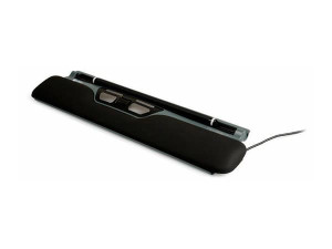BakkerElkhuizen ErgoSlider+, Molempikätinen, Laser, 1600 DPI, musta, Harmaa, Keltainen