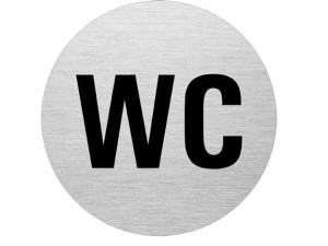 Merkki WC ï¿½:75mm Alu107x1x85mm 0,012kg (1kpl)