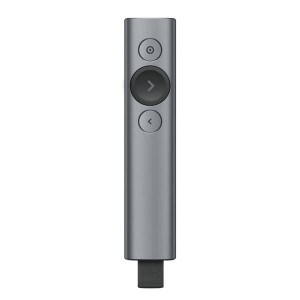 Logitech Spotlight trådlösa presentatörer Bluetooth/RF Grå