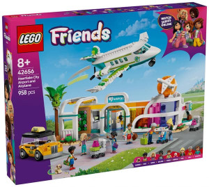 Lego Friends 42656 Lentokone ja Heartlaken kaupungin lentokenttä