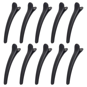 Ammattimainen kampaamo Hiusneulat Musta Muovinen Single Prong Black 2 7,8 cm