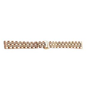 Ruostumattomasta teräksestä valmistettu ranneke Garmin Lily 2 -kellolle - 14 mm:n perhoslukko Gold