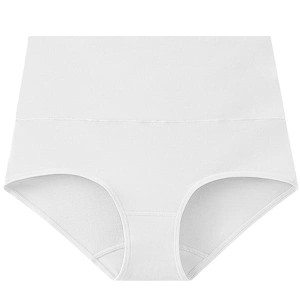 Korkeavyötäröiset pikkuhousut (5 kpl) White XL