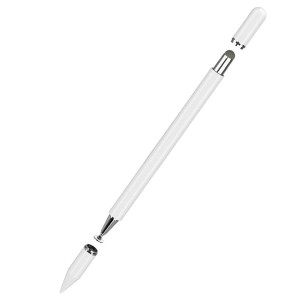 2-in-1 magneettinen kynä kosketusnäytöille White