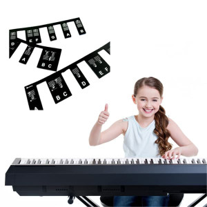 Irrotettava pianokoskettimisto Muistimerkintä 88 näppäin Black
