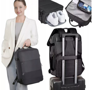 Reppu, käsimatkatavarat lentokoneelle, 45x30x20, Wizzair, Ryanair, Cabin Strong