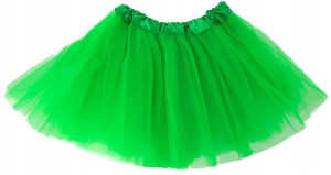 Tylli TUTU-hame VIHREÄ Sammakko-asu Kevät Karnevaali 30cm