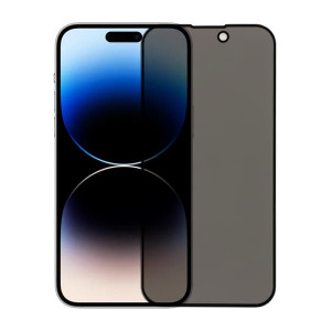 Apple Skärmskydd iPhone 14 Pro Privacy - 3D Härdat Glas (miljö)