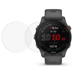 2Pcs Garmin Forerunner 255 arc edge karkaistua lasia näytön suojakalvo