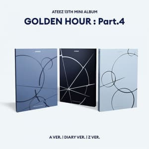 Ateez - Golden Hour : Part 4 (Satunnainen versio) (CD)