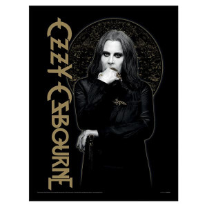 Ozzy Osbourne kehystetty juliste