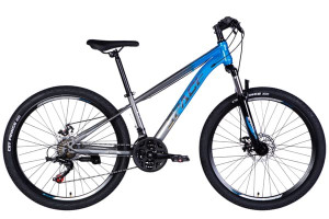 Maastopyörä Mars 26", 145–170 cm, 21 vaihdetta, Sininen