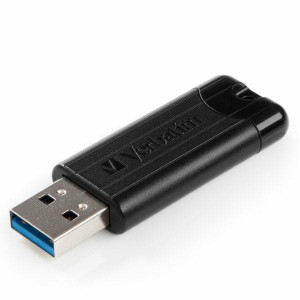 Verbatim Pendrive 32GB USB-A 3.2 PinStripe - Musta