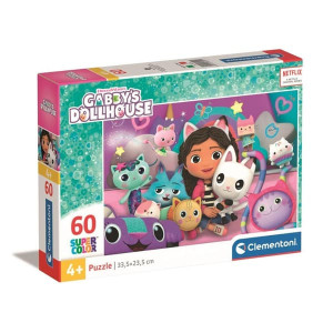 GABBYS Palapeli 60 Palaa Gabby's Dollhouse
